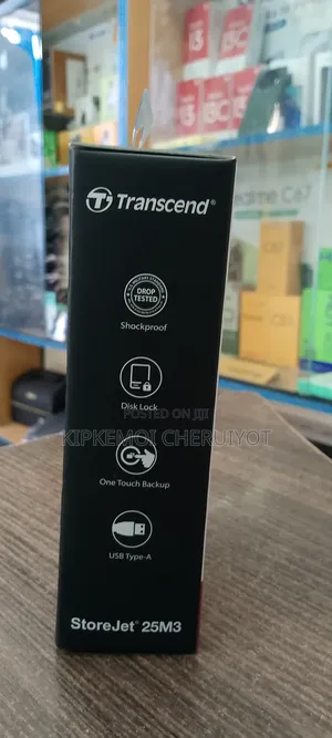 Transcend 1tb Portable External Hard Drive