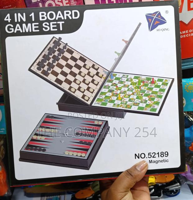 4 in 1 Board Gamenakes LadderDraft