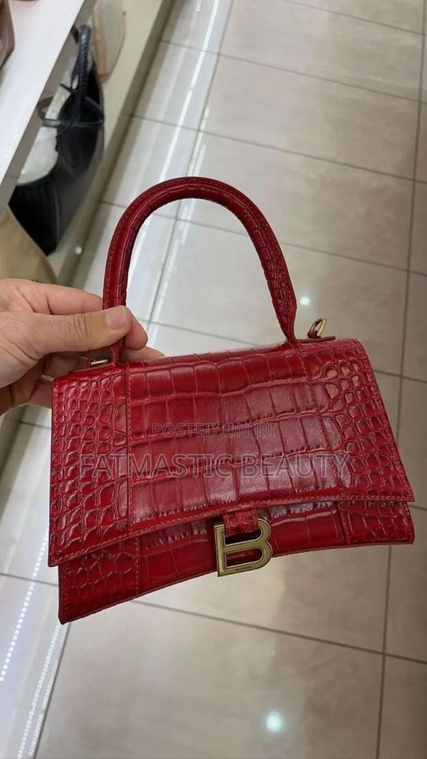 Maroon Balenciaga Bag - main view