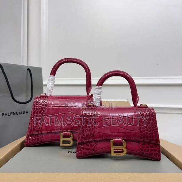 Maroon Balenciaga Bag - thumbnail 2