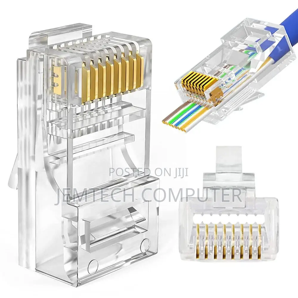 UGREEN Cat6 UTP RJ45 Modular Plugs 100-Pack ^