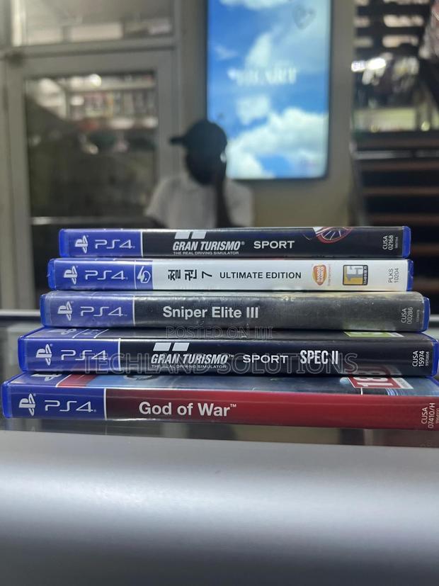 Used Ps4 Games - main view