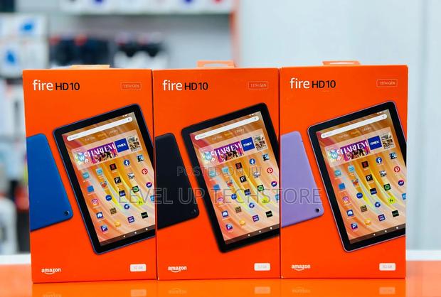 New Amazon Fire HD 10 32 GB Blue - main view
