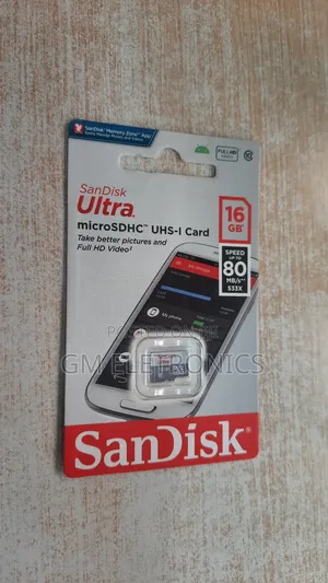 New 16GB 100mb/S Class10 UHS-1 Microsdhc Card.