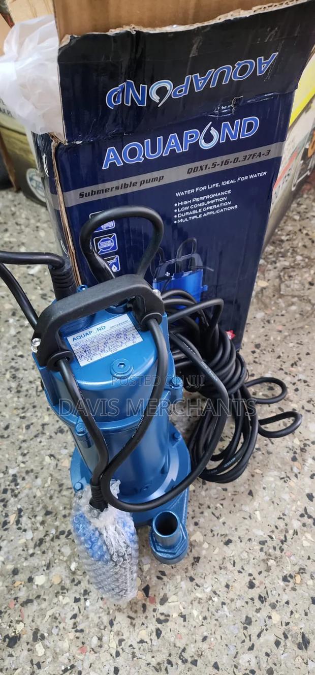 Quality 1hp Submersile Water Pump