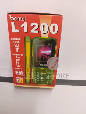 L1200 Button Phone With Spot Light, Wireless FM, Dual Sim