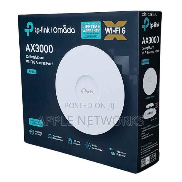 Tp-Link EAP653 Omada AX3000 Ceiling Mount Wifi 6 AP - main view