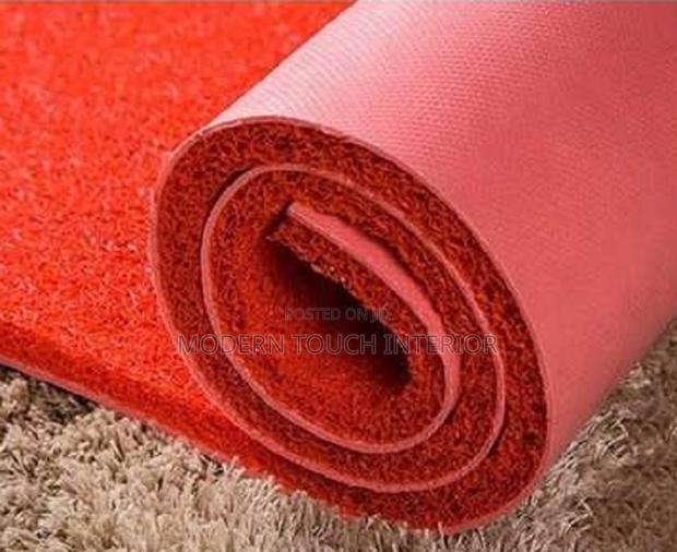 Modern Red PVC Spaghetti Flooring