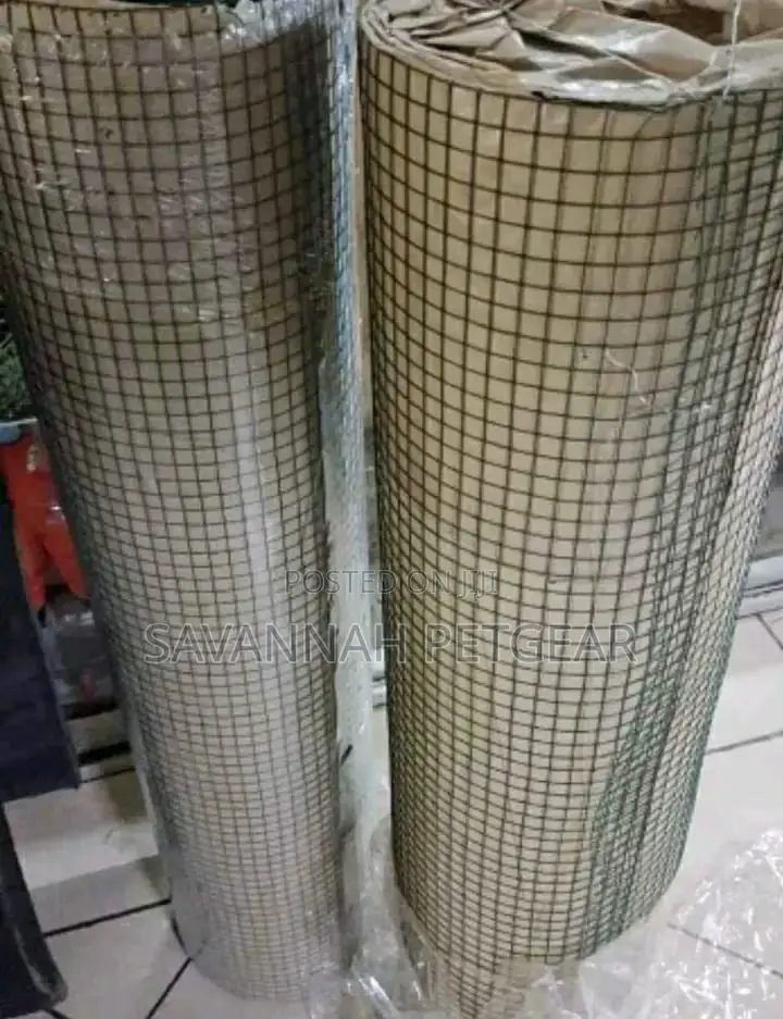 PVC Coated Forg Wire Mesh for Rabbit Hutches - 1m by 10m