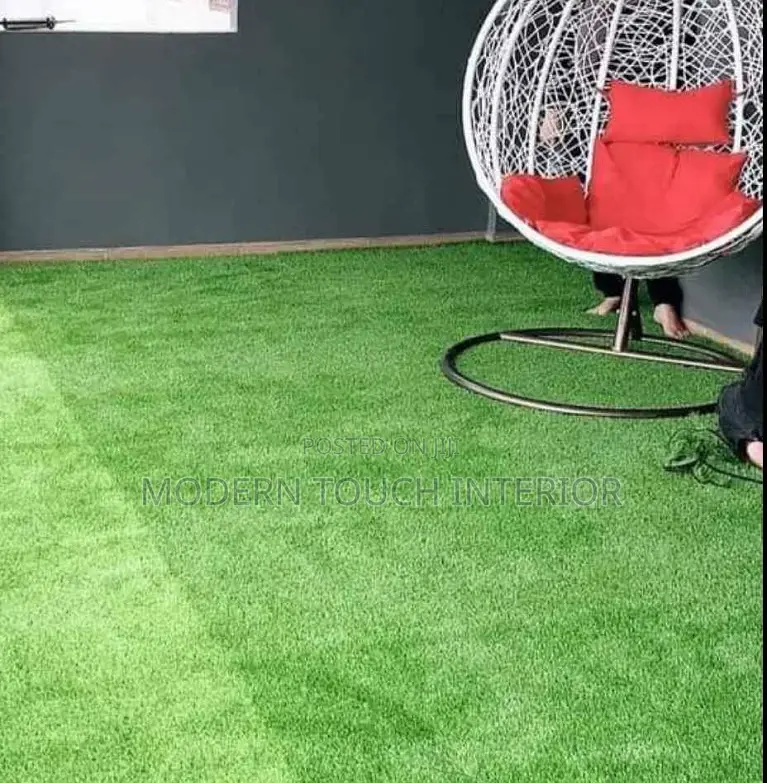 Comfortable 15mm Thick Artifificial Grass Carpet