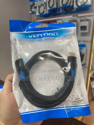~Vention Nylon Braided HDMI Cable 1M Black Metal Type`