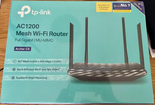 Tp-link Ac1200 Gigabit Router - Tl-archer C6 - main view