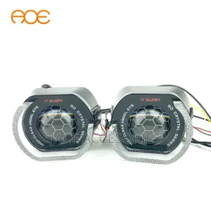 Car 5D I7 Glory Rings With Biled Projector
