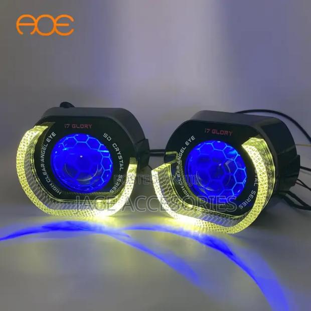 Car 5D I7 Glory Rings With Biled Projector - thumbnail 3