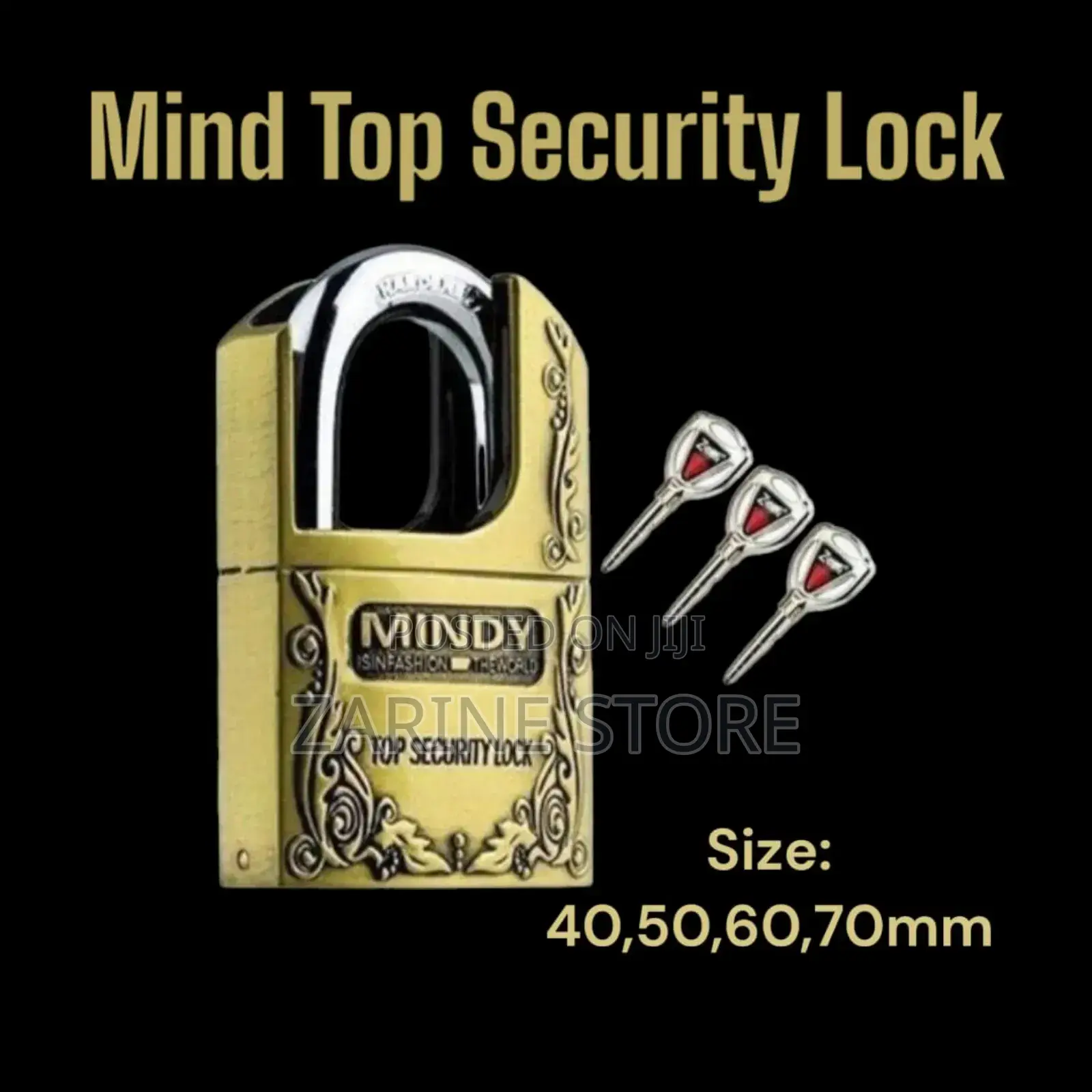 Mindy Padlock 40mm, 50mm 60mm 70mm