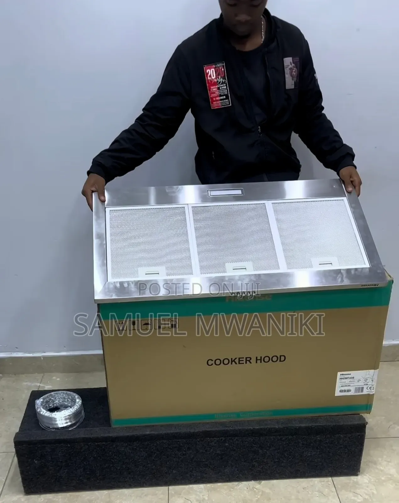 Hisense 90CM Built-in Pyramid Chimney Hood HHO90TASS