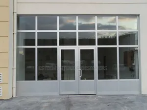 Aluminium With Glass Wall Windows