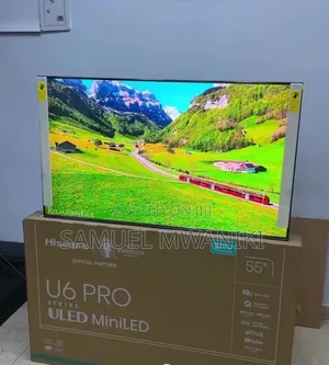 Hisense 55" U6 Mini Led Series Uled Smart Tv New Model
