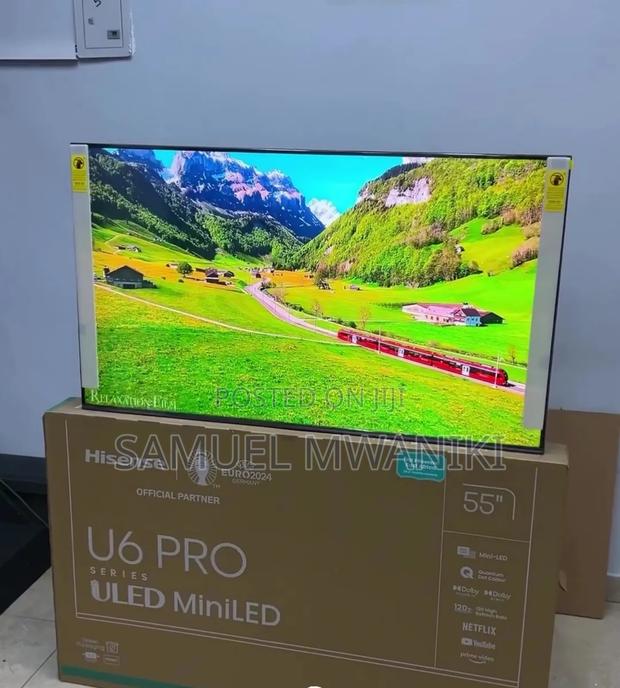 Hisense 55" U6 Mini Led Series Uled Smart Tv New Model - thumbnail 5