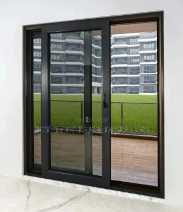 Double Aluminium Sliding Doors - main view