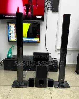 Lg 1000w Home Theater 2 Tall Boy Speakers Lhd647 Bluetooth