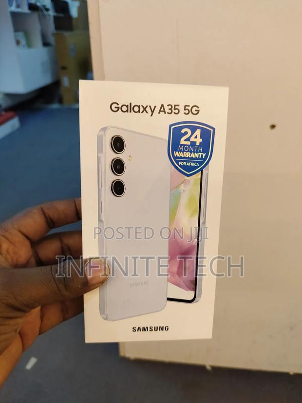 New Samsung Galaxy A35 128 GB Blue - thumbnail 3