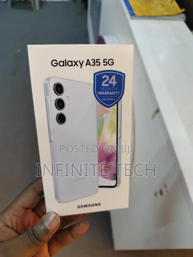 New Samsung Galaxy A35 256 GB Blue - main view