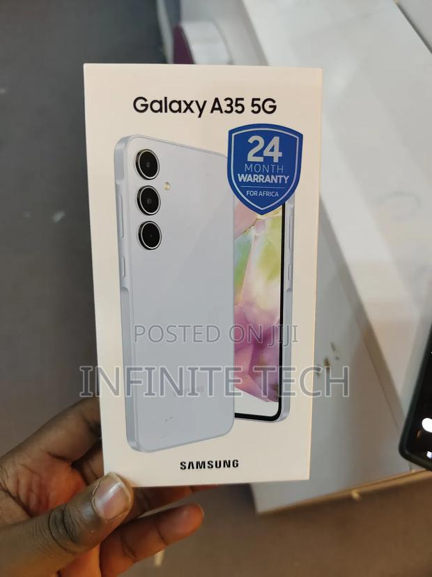 New Samsung Galaxy A35 256 GB Blue - thumbnail 2