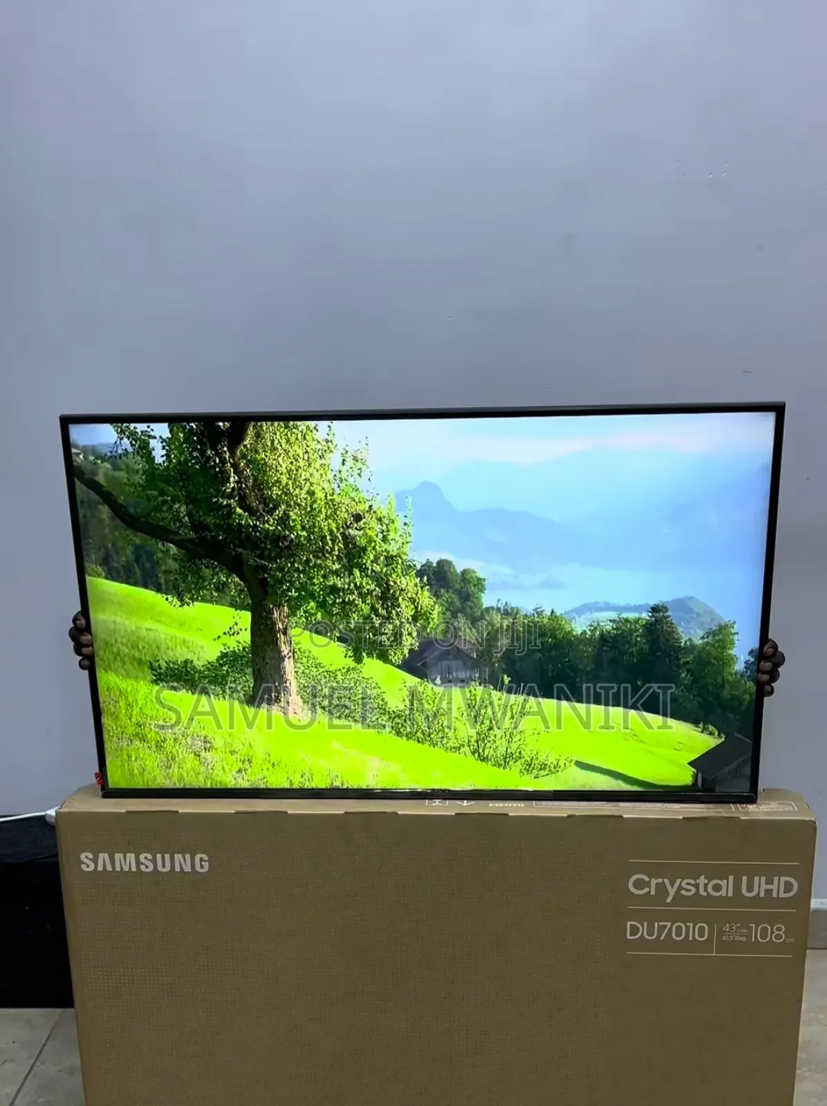 Samsung 43" Crystal Uhd Du7010 Tizen Os Smart Tv New Model