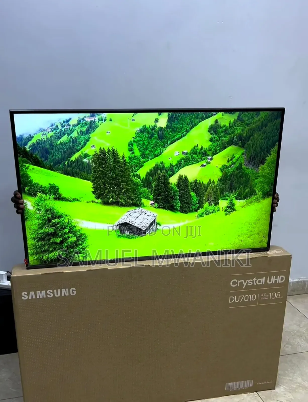Samsung 43" Crystal Uhd Du7010 Tizen Os Smart Tv New Model