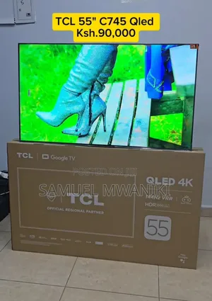TCL 55'' C745 Qled Gaming TV Uhd HDR 144hz (2024) Model