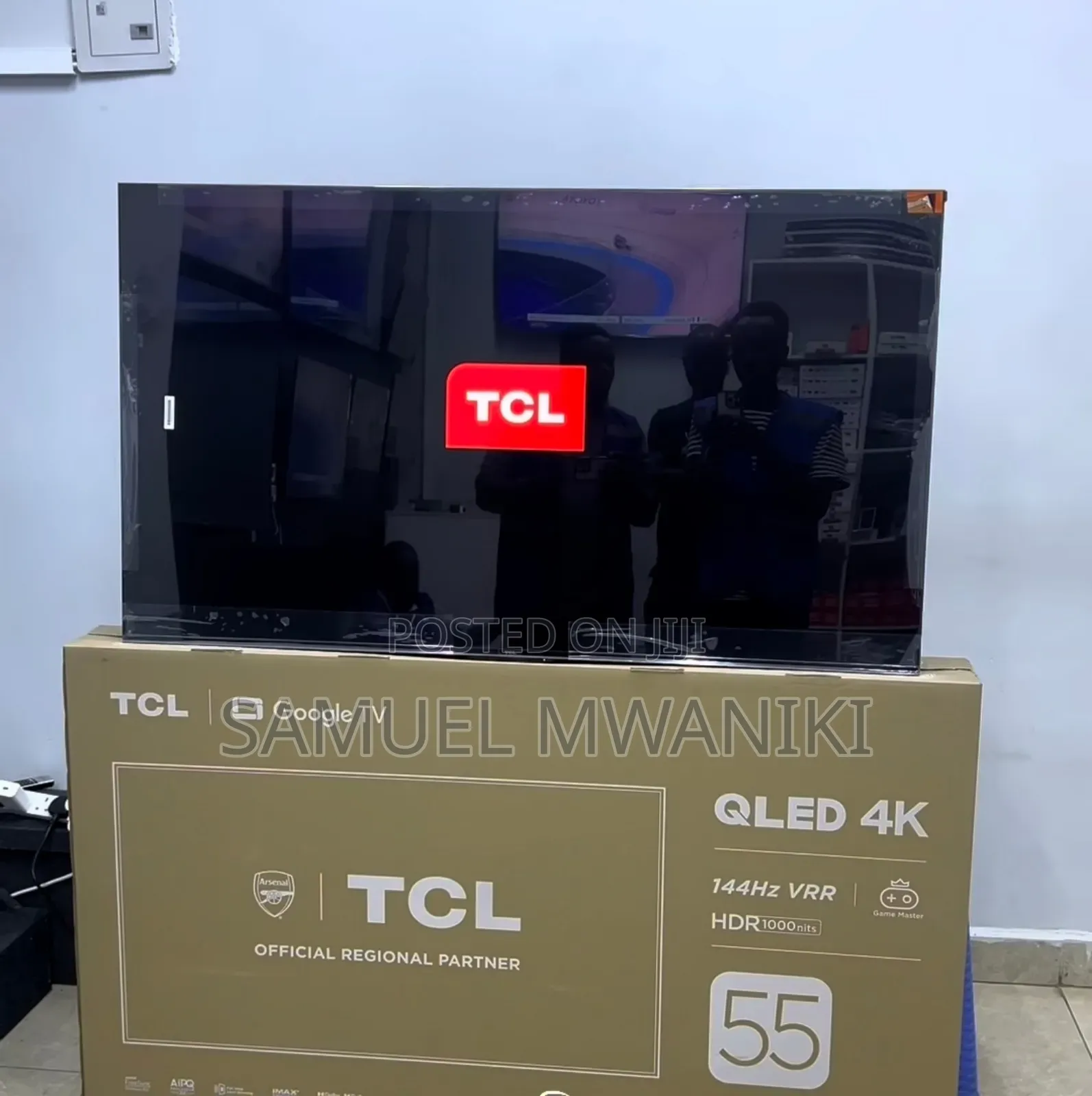 TCL 55'' C745 Qled Gaming TV Uhd HDR 144hz (2024) Model