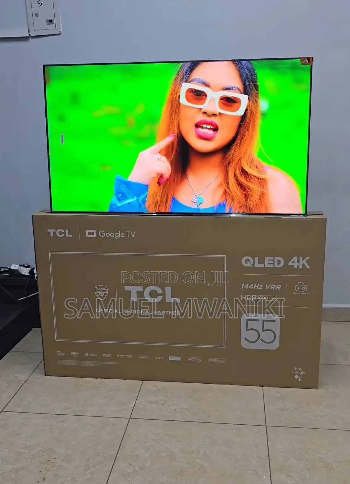 TCL 55'' C745 Qled Gaming TV Uhd HDR 144hz (2024) Model