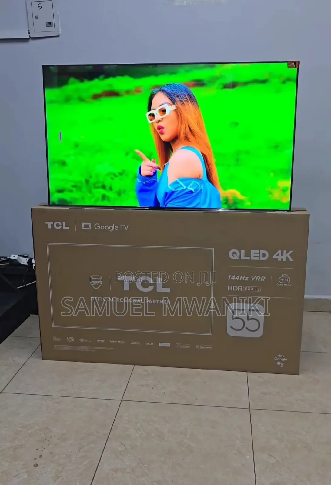 TCL 55'' C745 Qled Gaming TV Uhd HDR 144hz (2024) Model