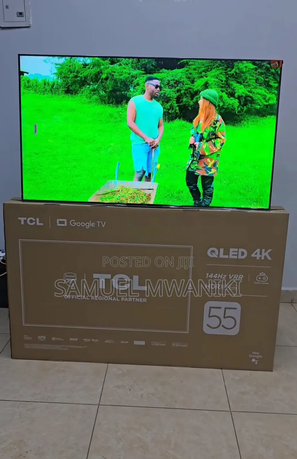 TCL 55'' C745 Qled Gaming TV Uhd HDR 144hz (2024) Model