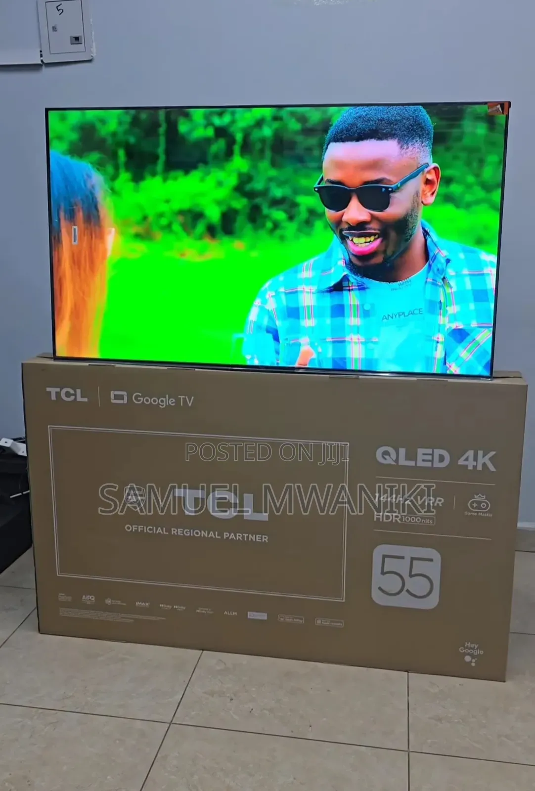 TCL 55'' C745 Qled Gaming TV Uhd HDR 144hz (2024) Model