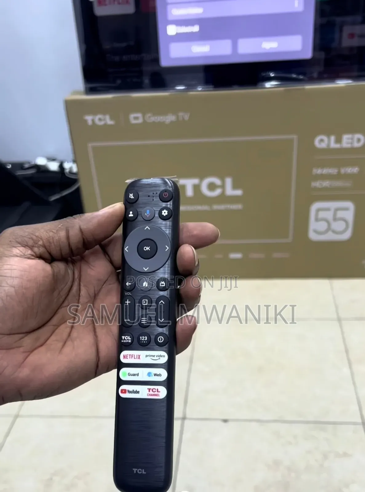 TCL 55'' C745 Qled Gaming TV Uhd HDR 144hz (2024) Model