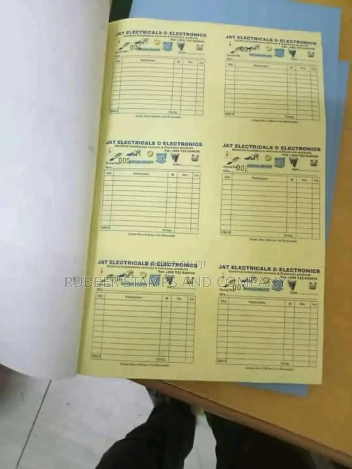 Carbonated Receipt Books