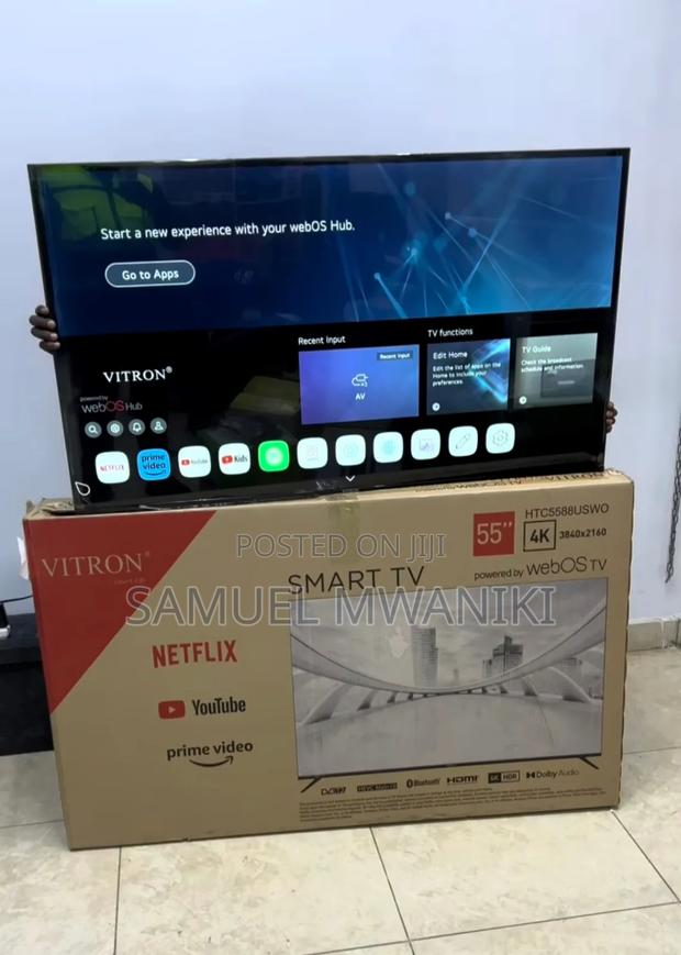 Vitron 55” Webos Smart Uhd Frameless Tv With Magic Remote - thumbnail 2
