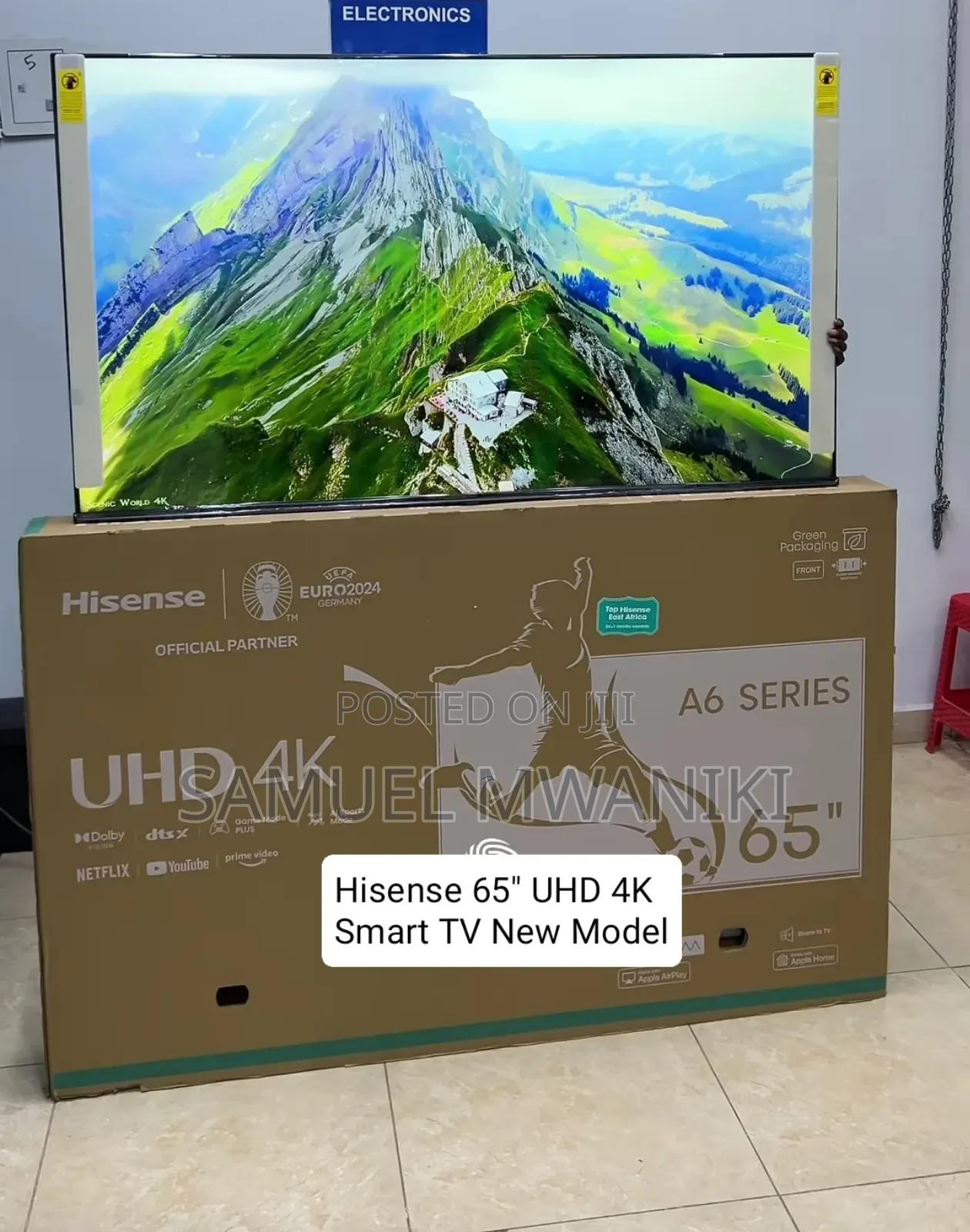 Hisense 65" Uhd Smart Tv 65a6k Series New Model