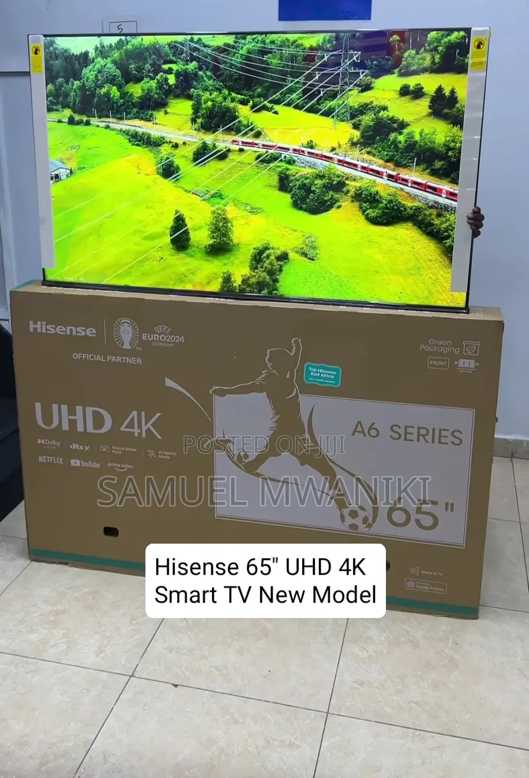 Hisense 65" Uhd Smart Tv 65a6k Series New Model
