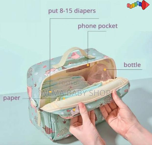 Multifunction Waterproof Baby Diaper Bag/Maternity Bag - thumbnail 4