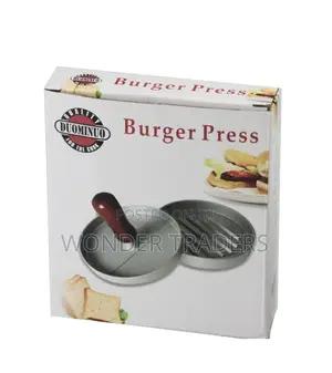 *Burger Press- Aluminum Cast Aluminum