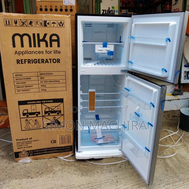 Mika Double Door 202L Fridges. No Frost