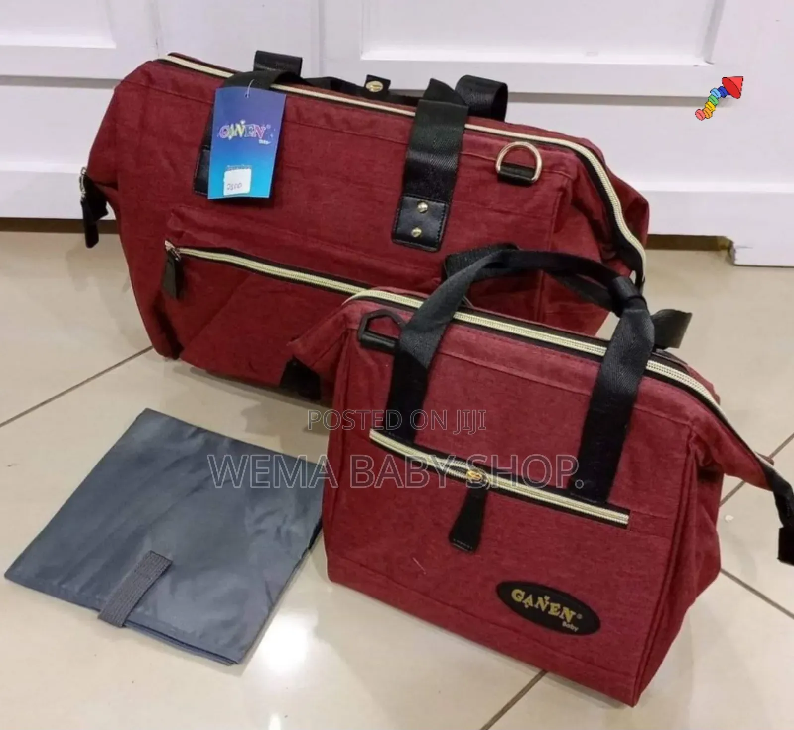 3 in 1 Spacious Ganen Diaper Bag