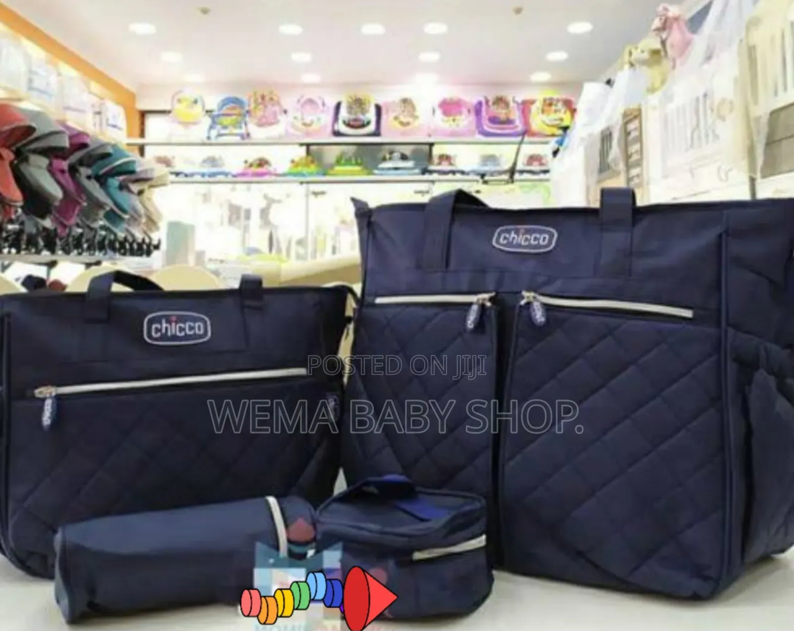 5 in 1 Spacious Baby Diaper Bag