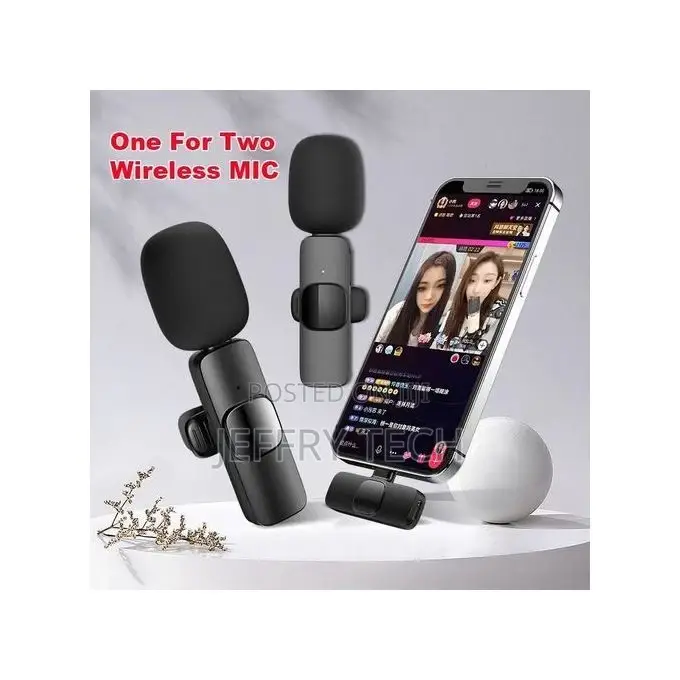 Dual Wireless Lavalier Microphone-for Type-C