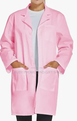 Stylish Quality Pink Lab Coat