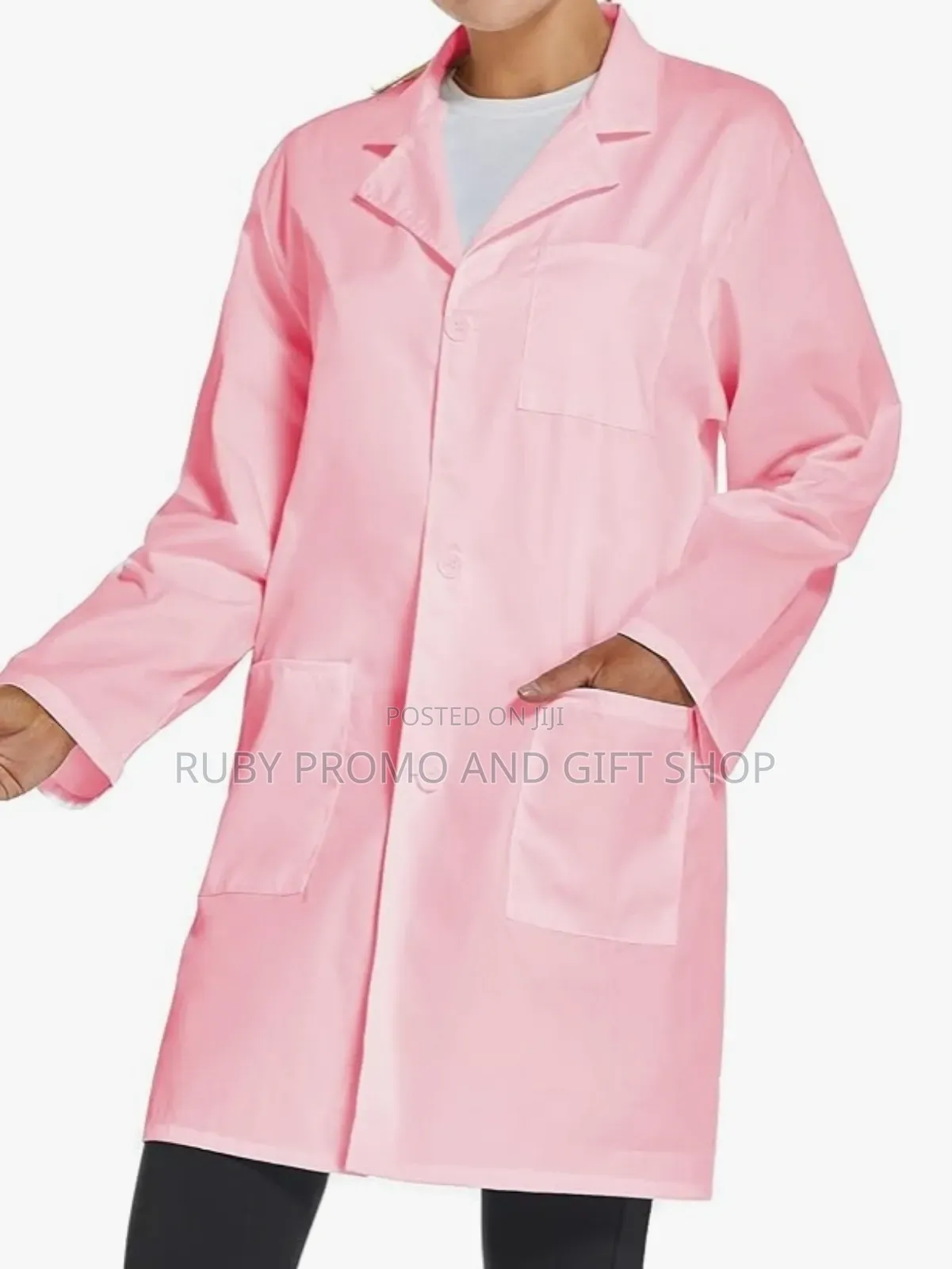 Stylish Quality Pink Lab Coat