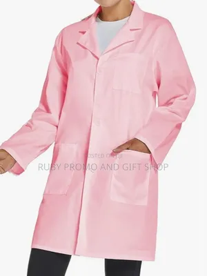Stylish Quality Pink Lab Coat